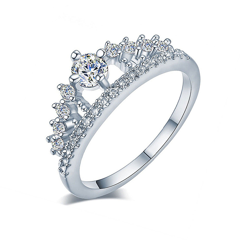 Nouveau - Jolie bague couronne