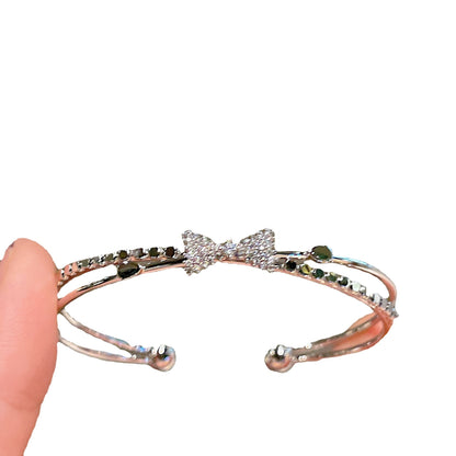 Clara - Bracelet à nœud de niche en argent